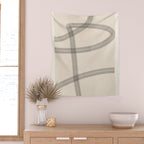 Minimal Abstract Art 20 Wall Tapestry Gallery Image 2