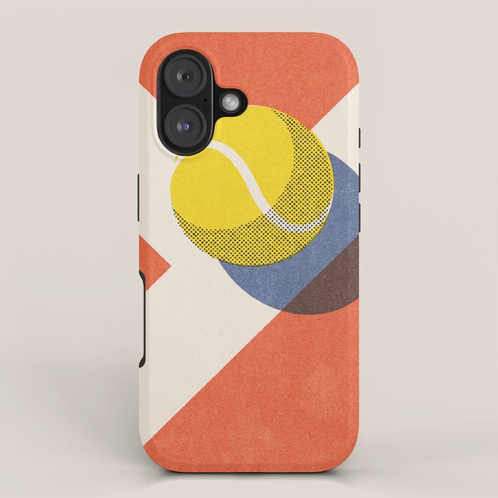 BALLS - Tennis - Clay Court - II iPhone Case Gallery Image 1
