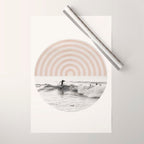 Retro Surfer Wrapping Paper Gallery Image 1