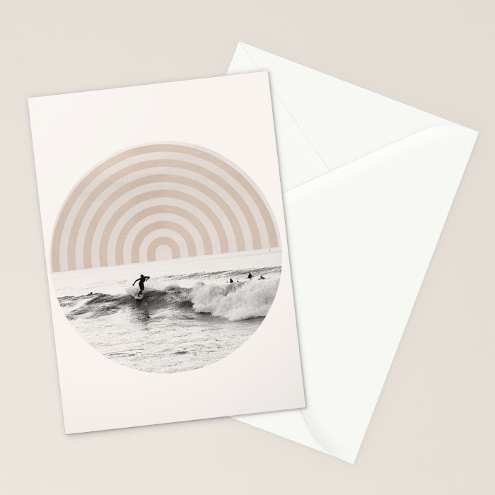 Retro Surfer Stationery Card Gallery Image 2