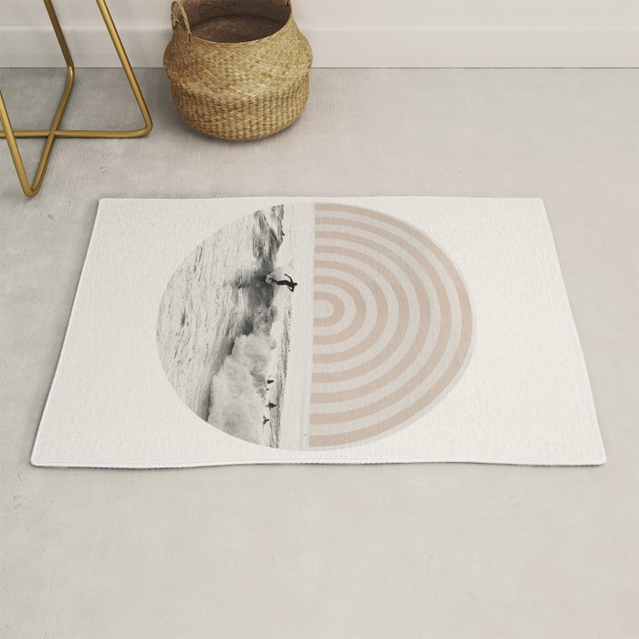 Retro Surfer Rug Gallery Image 1
