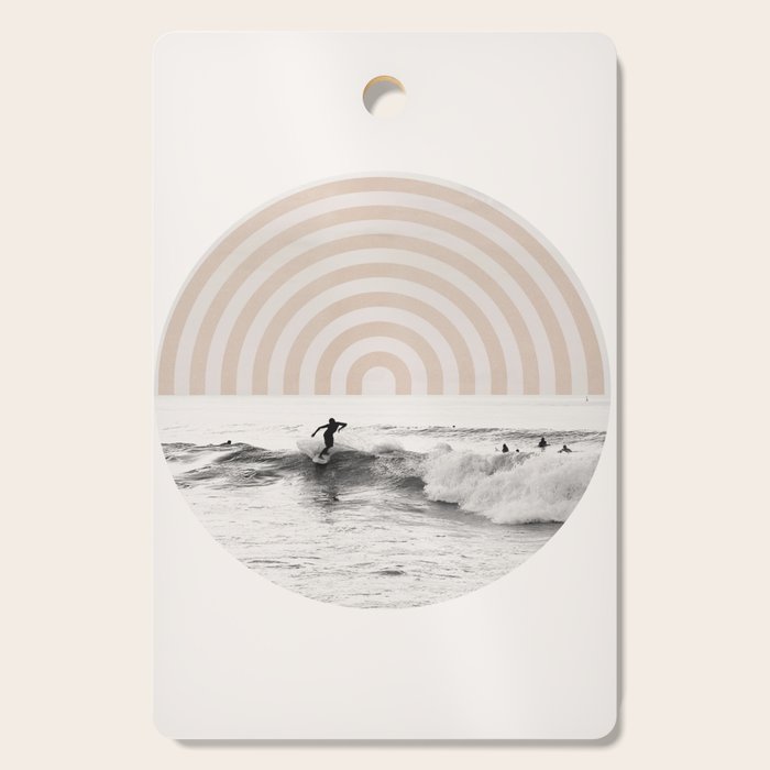 Retro Surfer Cutting Board Gallery Image 1