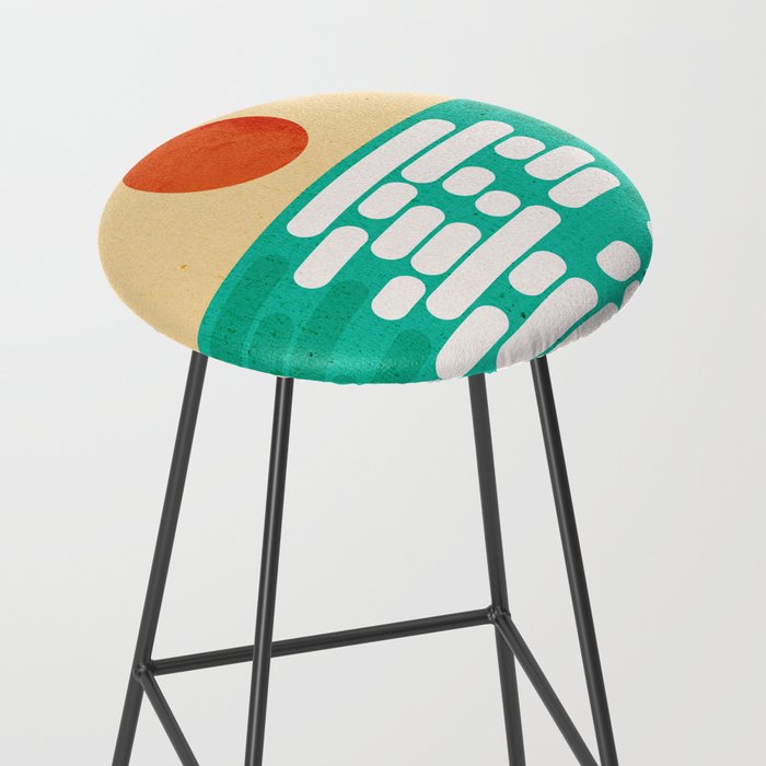 Sun over the sea Stool Gallery Image 2