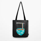 Rain-Bowl Tote Bag Gallery Image 2