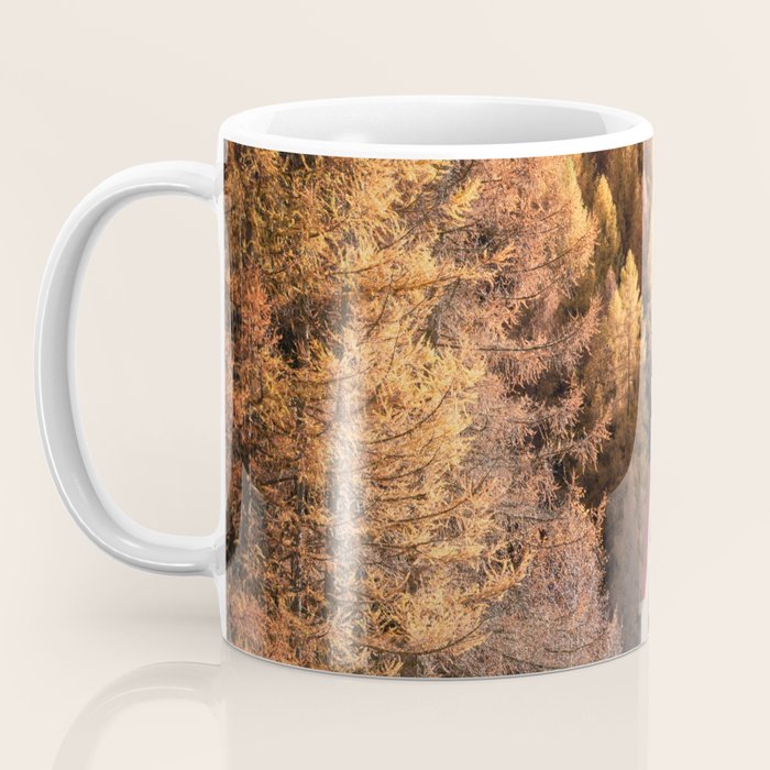 Autumn in Dolomites Italy Travel Photography Coffee Mug Gallery Image 3