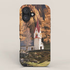 Autumn in Dolomites Italy Travel Photography iPhone Case Gallery Image 1