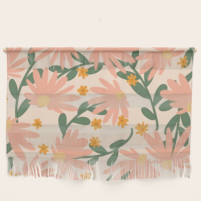 Meadow of Autumn Wildflowers Wall Hanging Gallery Image 1