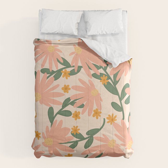 Meadow of Autumn Wildflowers Comforter Gallery Image 6