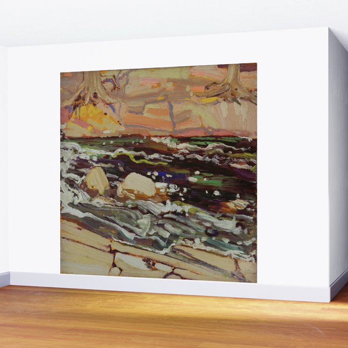 Tom Thomson Dark Waters spring 1916 Canadian Landscape Artist Wall Mural Gallery Image 2