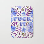 F*ck It - Blueberry Palette Bath Mat Gallery Image 1