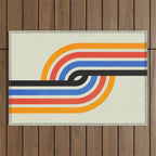 Bauhaus Tracks Outdoor Rug Gallery Image 1