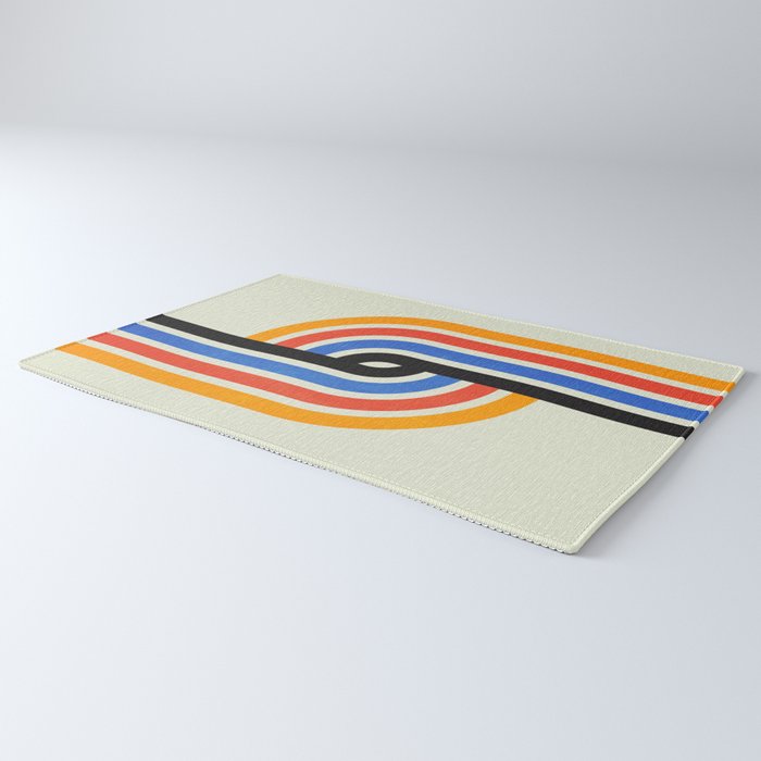 Bauhaus Tracks Rug Gallery Image 3
