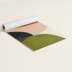 Geometric Abstract Mid Century Yoga Mat Gallery Image 2