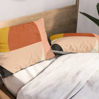 Geometric Abstract Mid Century Pillow Sham Gallery Image 2