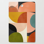 Geometric Abstract Mid Century Cutting Board Gallery Image 1