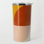 Geometric Abstract Mid Century Travel Mug Gallery Image 1