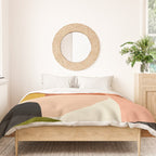 Geometric Abstract Mid Century Duvet Cover Gallery Image 3