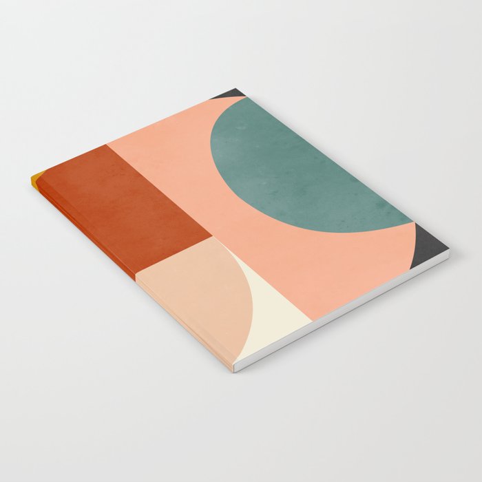 Geometric Abstract Mid Century Notebook Gallery Image 2