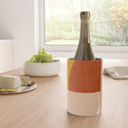 Geometric Abstract Mid Century Wine Chiller Gallery Image 4