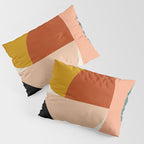 Geometric Abstract Mid Century Pillow Sham Gallery Image 3