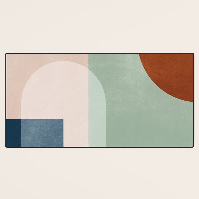 Abstract Geometric 18 Desk Mat Gallery Image 3