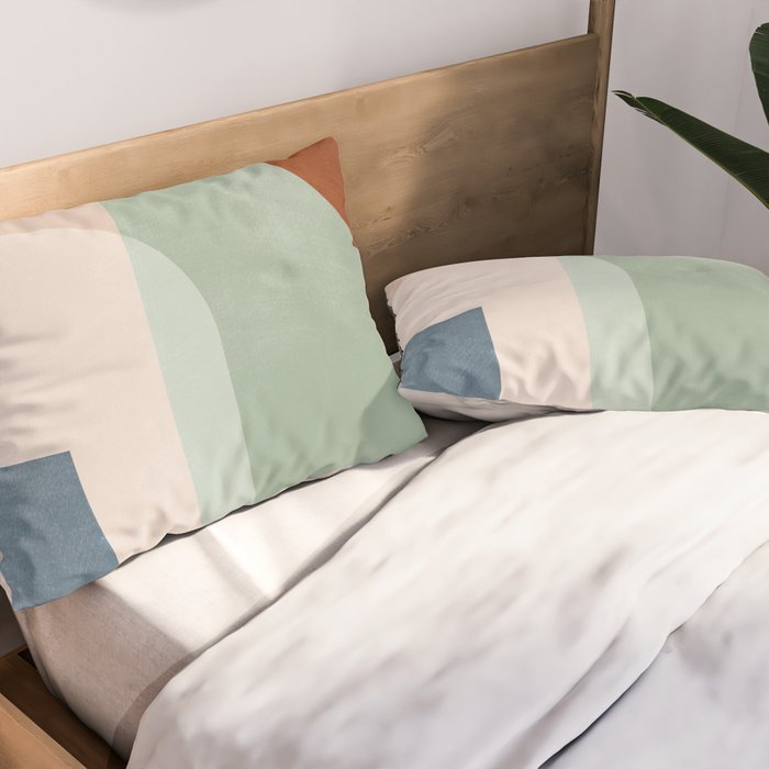 Abstract Geometric 18 Pillow Sham Gallery Image 2