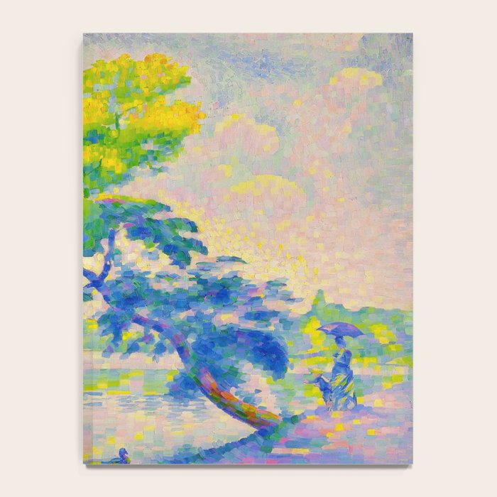 Bending Tree 1905 Henri-Edmond Cross Neo-Impressionism Pointillism Oil Painting Notebook Gallery Image 4