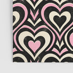 Sweethearts - black, pink, and cream  Poster Gallery Image 3