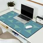 Bauhaus Mid Century Modern Geometric V Desk Mat Gallery Image 2
