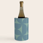 Bauhaus Mid Century Modern Geometric V Wine Chiller Gallery Image 2