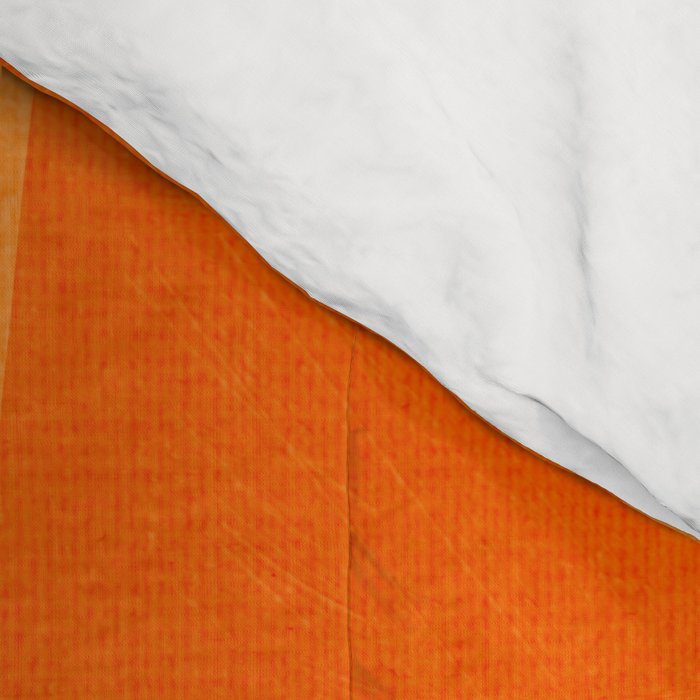 Orange Hot Pink Yellow Bright Modern Artwork Comforter Gallery Image 4