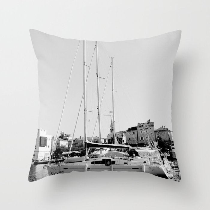 SAILBOAT Throw Pillow Gallery Image 6