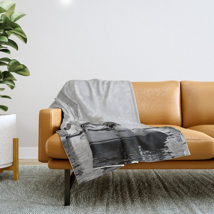 SAILBOAT Throw Blanket Gallery Image 1