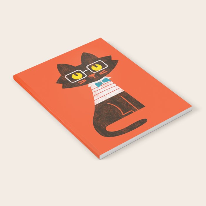 Fitz - Preppy cat Notebook Gallery Image 2