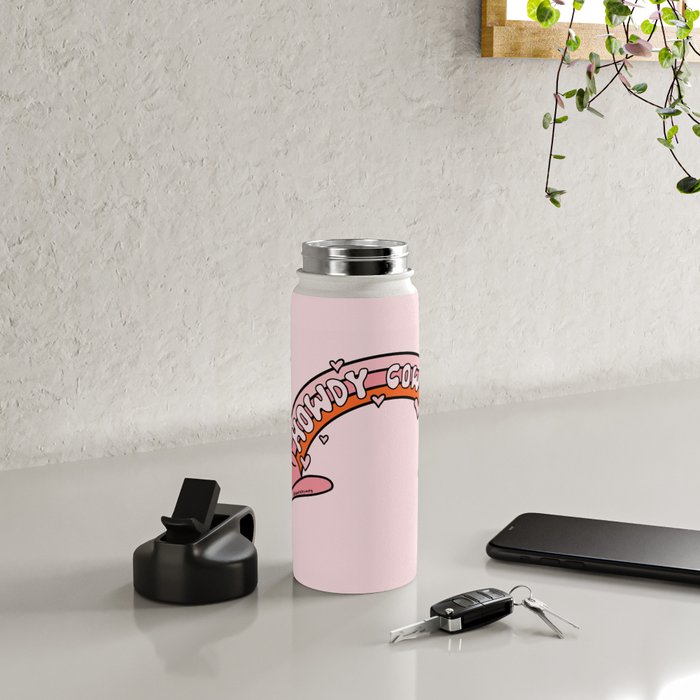 Howdy Cowgirl Water Bottle Gallery Image 4