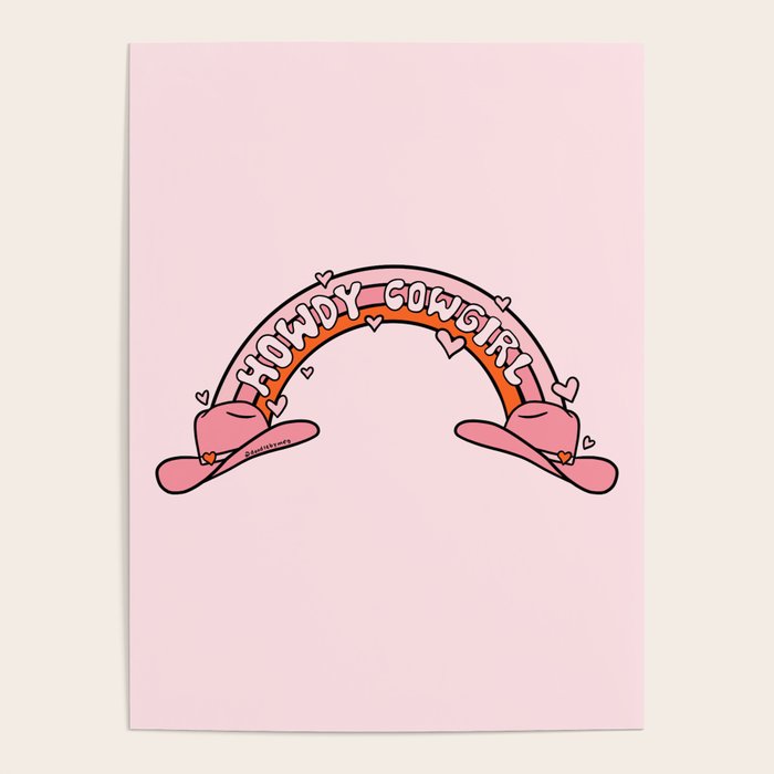 Howdy Cowgirl Poster Gallery Image 4