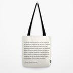 Ralph Waldo Emerson quote. To laugh often and much; to win the respect of the intelligent people and Tote Bag Gallery Image 2