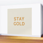 Stay Golden Wall Mural Gallery Image 2