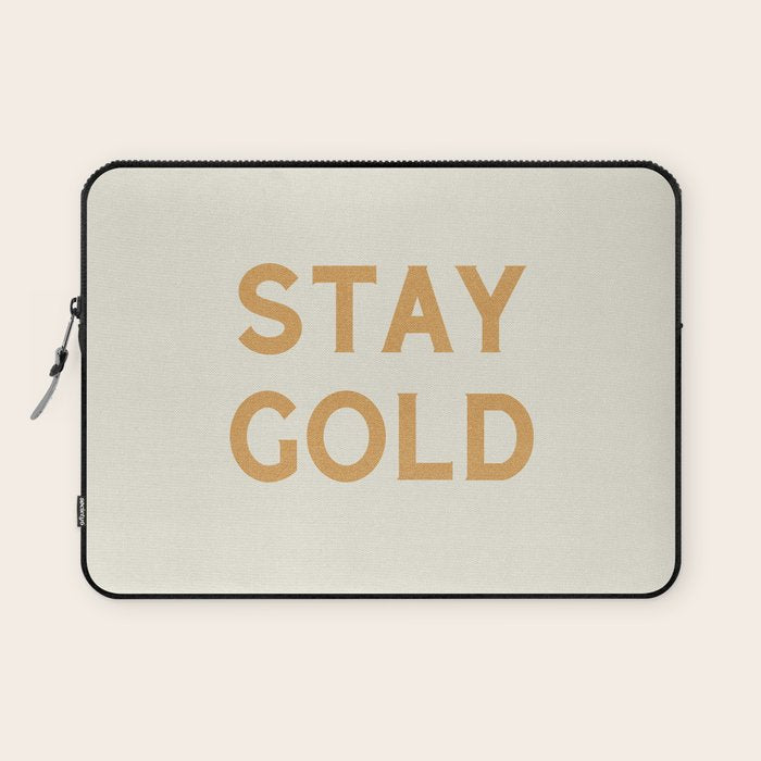Stay Golden Laptop Sleeve Gallery Image 1