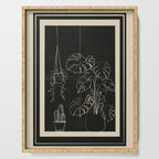 Minimal Window With Potted Plants 3 Serving Tray Gallery Image 1