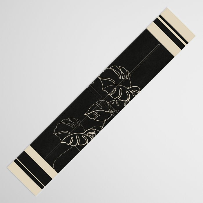 Minimal Window With Potted Plants 3 Table Runner Gallery Image 3