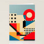 Dream Geometric City Stationery Card Gallery Image 2