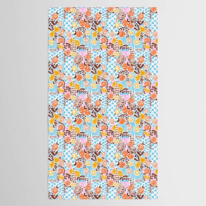 Citrus Fusion Extravaganza Tablecloth Gallery Image 2