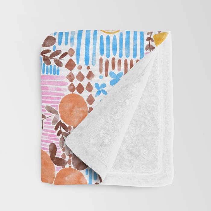 Citrus Fusion Extravaganza Throw Blanket Gallery Image 3
