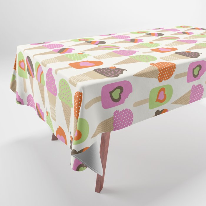 i love ice cream Tablecloth Gallery Image 1