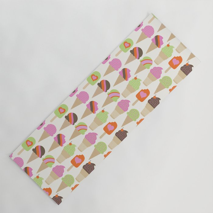 i love ice cream Yoga Mat Gallery Image 1