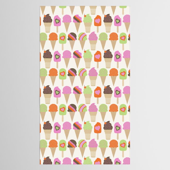 i love ice cream Tablecloth Gallery Image 2