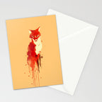 The fox, the forest spirit Stationery Card Gallery Image 2