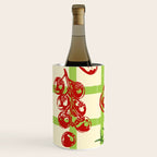 Tomato Garden Picnic Pattern Illustration Wine Chiller Gallery Image 2