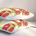 Tomato Garden Picnic Pattern Illustration Pillow Sham Gallery Image 3